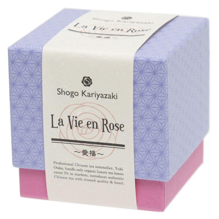 假屋崎省吾オリジナル祁門紅茶 La Vie en Rose ~愛福~ 假屋崎省吾オリジナル祁門紅茶 La Vie en Rose ~愛福~